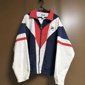 [ 레어 ] FILA 90s 빈티지 나일론 자켓 트리코