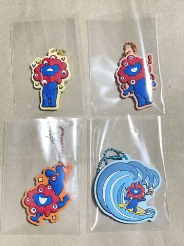 미야쿠미야쿠 통통 고무 스트랩 비스킷 비스킷 키링