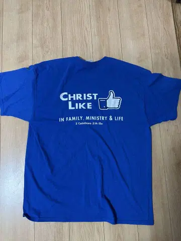 레어 디자인 00sJERZEES Christ Like 굿마크 티셔츠