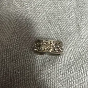 vintage 조각 반지 약 2.5cm