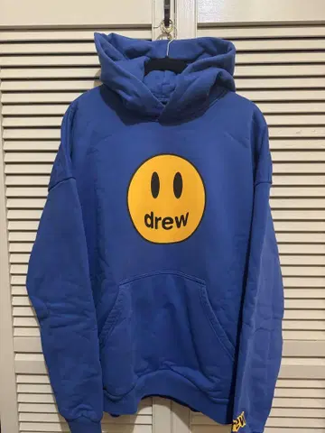 drew house 후드티 S 로얄 블루