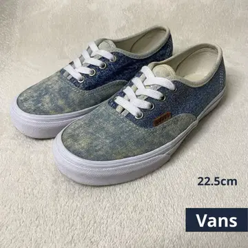 VANS 반스 스니커즈 데님 22.5cm 여성용 새상품급 봄/여름