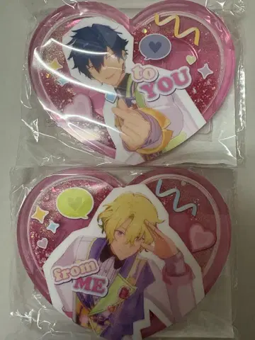 앙스타 8주년 토모에 히요리 사자나미 쥰 하트 동상