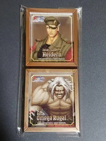 KOF 펍 거울 마그넷 2개 하이델른 루갈