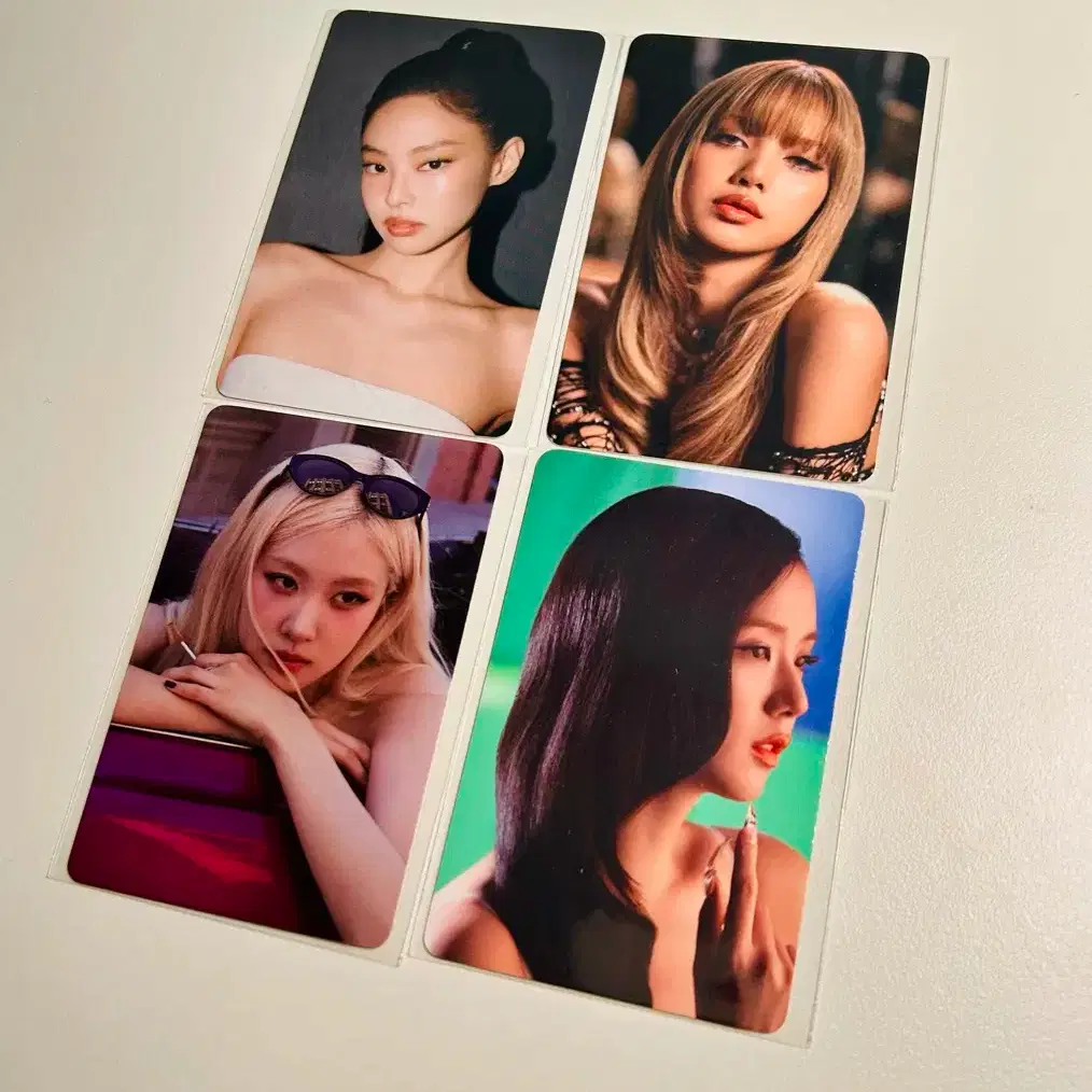 블랙핑크 데드라인 고양콘 콘서트 md 포카 멤버 전원