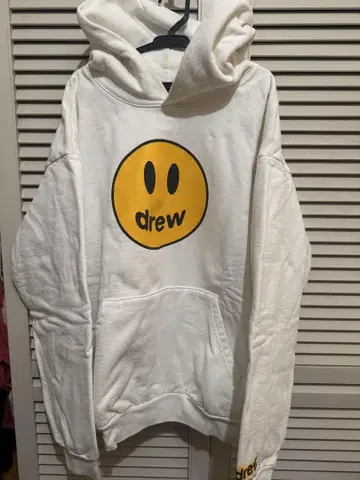 drew house 후드티 M 화이트