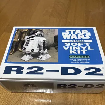 스타 워즈 R2-D2 1/6 카이요도 소프트 비닐 키트 조립 키트입니다.