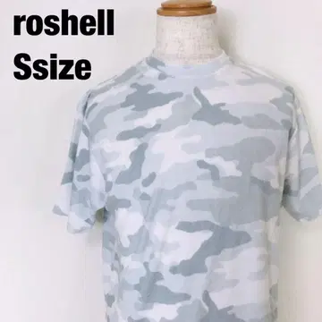 roshell 로쉘 카모 패턴 반팔 t셔츠 I6