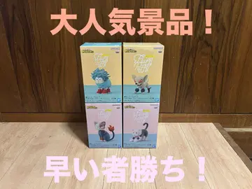 나의 히어로 아카데미아 Fluffy Puffy 피규어 4체 세트