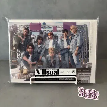 TravisJapan 앨범 VIIsual 초회 J반 플레이크 씰 포함