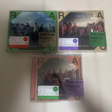 Travis Japan Road to A 3형태 세트