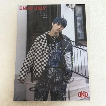 ONE N' ONLY 원엔 상점 카미무라 켄신 KENSHIN 엽서 사인