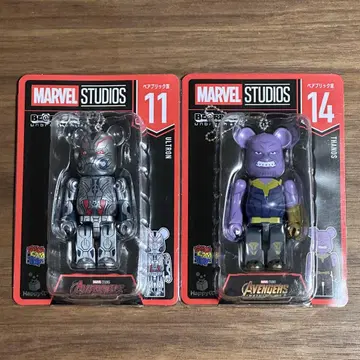 MARVEL BE@RBRICK 해피 복권 울트론&사노스