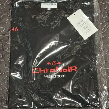 니지산지 쿠츠하 볼트룸 ChaNoiR 티셔츠 L 사이즈 블랙