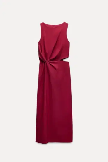 ZARA 사이드 컷 아웃 원피스