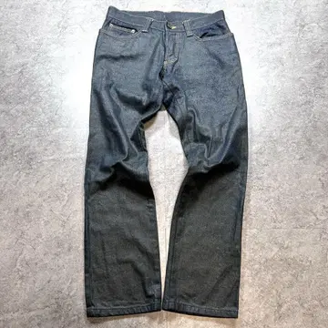 00s [ archive ] 코팅 데님 팬츠/Y2K/그런지 opium