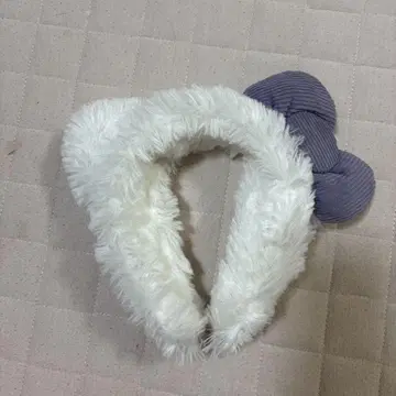 Hello Kitty 퍼 머리띠