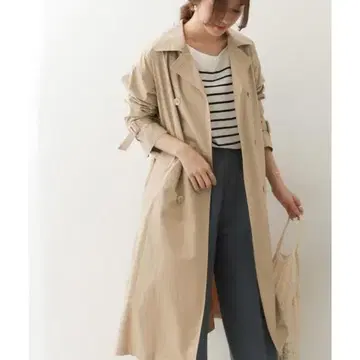 새상품급 정가 1.6만 어반 리서치 도어스 코튼 오버 트렌치코트