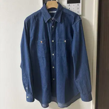 Maatee&sons 25aw work sh indigo