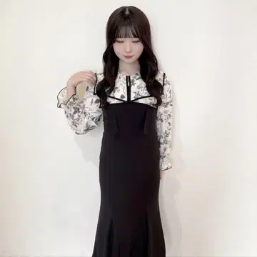 큰 옷깃 파이핑 BS AnMILLE