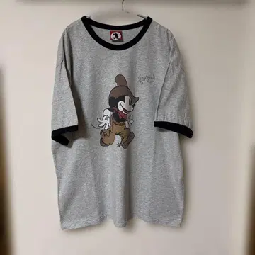 MICKEY MOUSE / 미키 마우스 별주 웨스턴 프린트 T셔츠