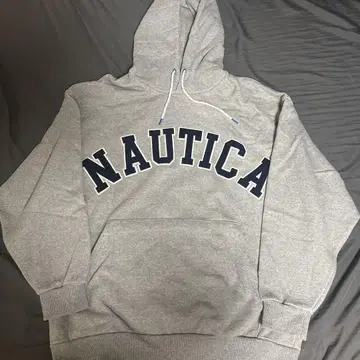 NAUTICA 그레이 후드티 M 사이즈