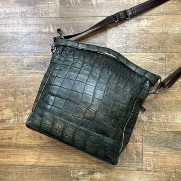 크로코 크로커다일 핸드백 숄더백