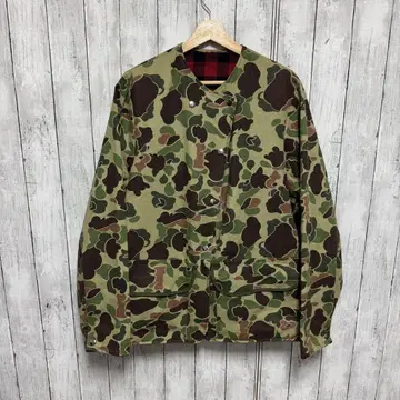 [ 고품질 ] 덕 카모 노카라 헌팅 자켓! 빈티지!
