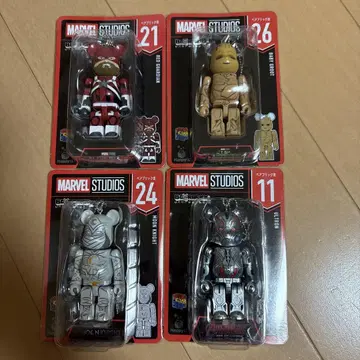 MARVEL STUDIOS 베어브릭 피규어 세트
