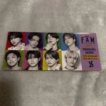 timelesz 회장 한정판 티켓풍 스티커 가나가와