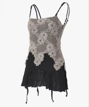 the red thread S cutting lace dress