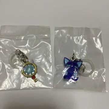 미사용 카드캡터 사쿠라 메지루시 액세서리 스피와 꿈의 열쇠 세트