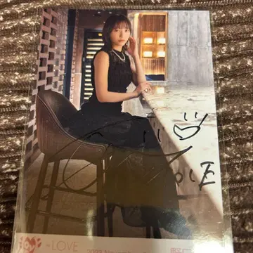 노구치 이오리 친필 히키