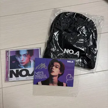 NOA CD, 사인 포함 포스터 카드, 비니 3세트