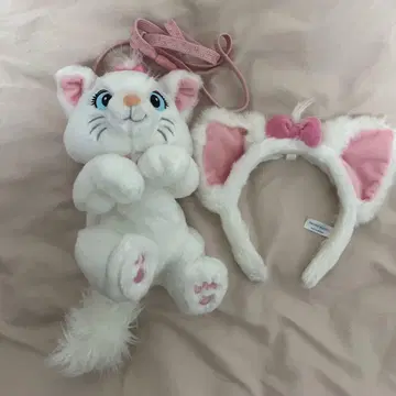 디즈니 마리 머리띠 미니백