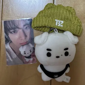 theboyz 더보이즈 영훈 봉제 인형 마스코트 트레이딩 카드