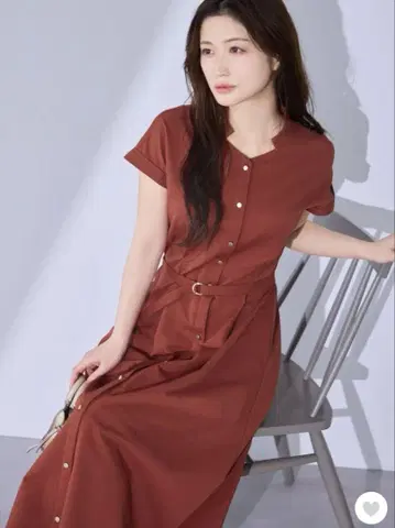 드라이 터치 축구 셔츠 원피스: 테라코타 102 사이즈
