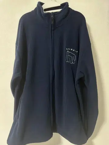 llnuit 루루뉴이 이누카와 이에코 llnuitcat 플리스 L 네이비