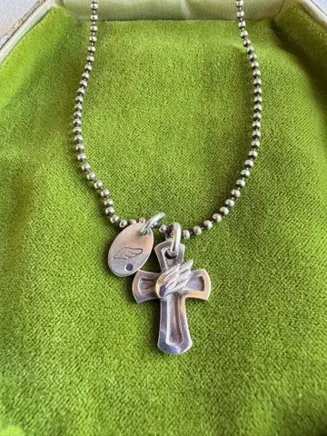 실버 펜던트 크로스 십자가 SV925