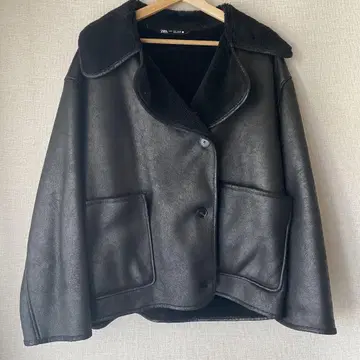 ZARA 보아 아우터