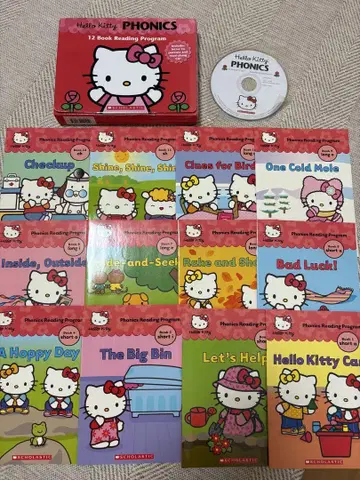 산리오 헬로키티 12 book reading program CD