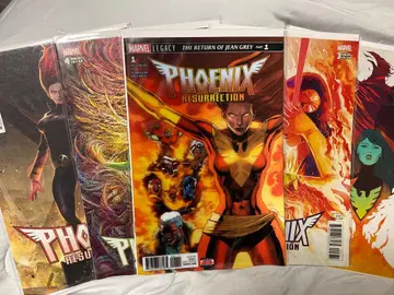 PHOENIX RESURRECTION 아메리칸 코믹스 리프 전권 세트