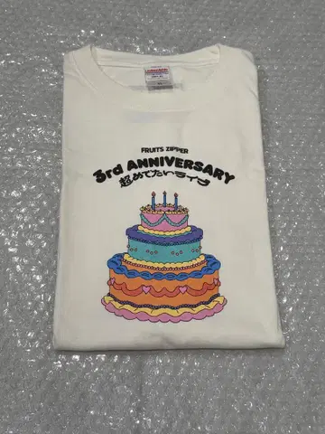 FRUITS ZIPPER 3rd ANNIVERSARY 셔츠 XL