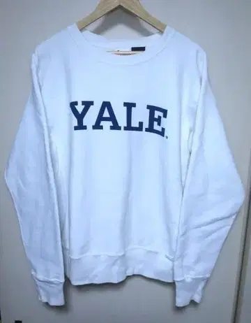 XL USA제 빨간색 택 챔피온 맨투맨 YALE 리버스 위브