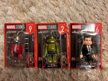 MARVEL BE@RBRICK 필 헐크 스타로드 happy 복권