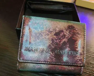 JEAN PAUL GAULTIER 3단 폴더형 미니 지갑 v 사이버