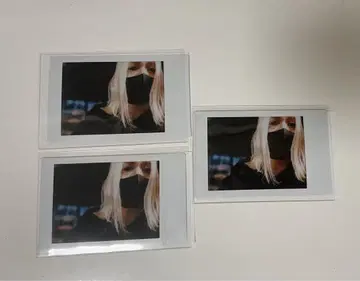 범인 실사 폴라로이드 굿즈
