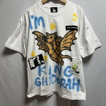 guernika 게르니카 콜라보 킹 기도라 T셔츠 GODZILLA