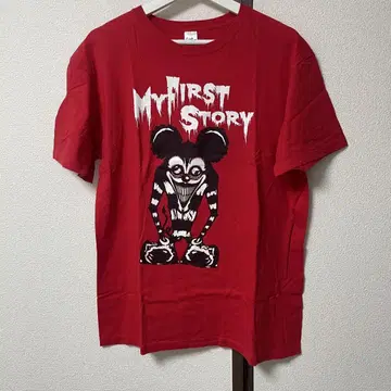 MY FIRST STORY 마이파스 T셔츠 L사이즈 빨간색