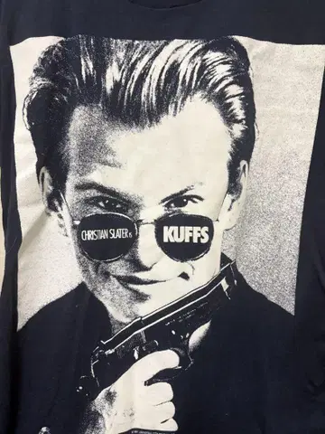 크리스천 슬레이터 Kuffs 티셔츠 L 사이즈 노무라 쿤이치